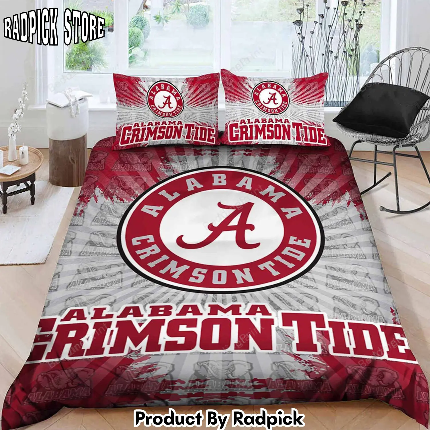 Radpick alabama crimson tide bedding set v1 rp3278866